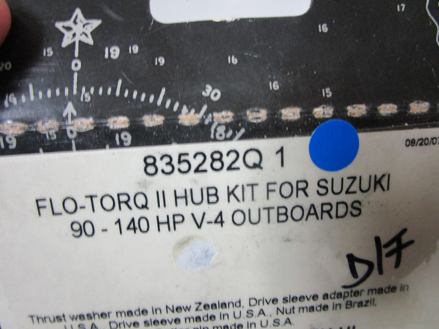 *NEW OEM* 0810 Mercury Quicksilver Flo-Torq II Hub Kit 835282Q1