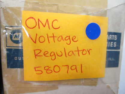 *NEW OEM* 0810 OMC Johnson Evinrude Voltage Regulator 580791 0580791