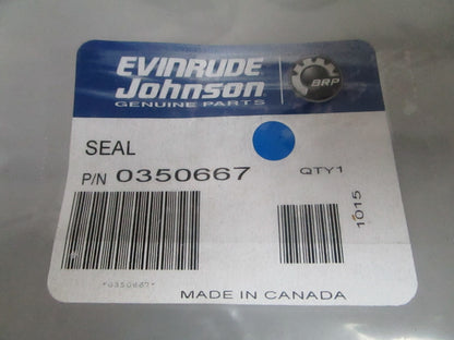 *NEW OEM* 0810 OMC Johnson Evinrude Seal 350667 0350667