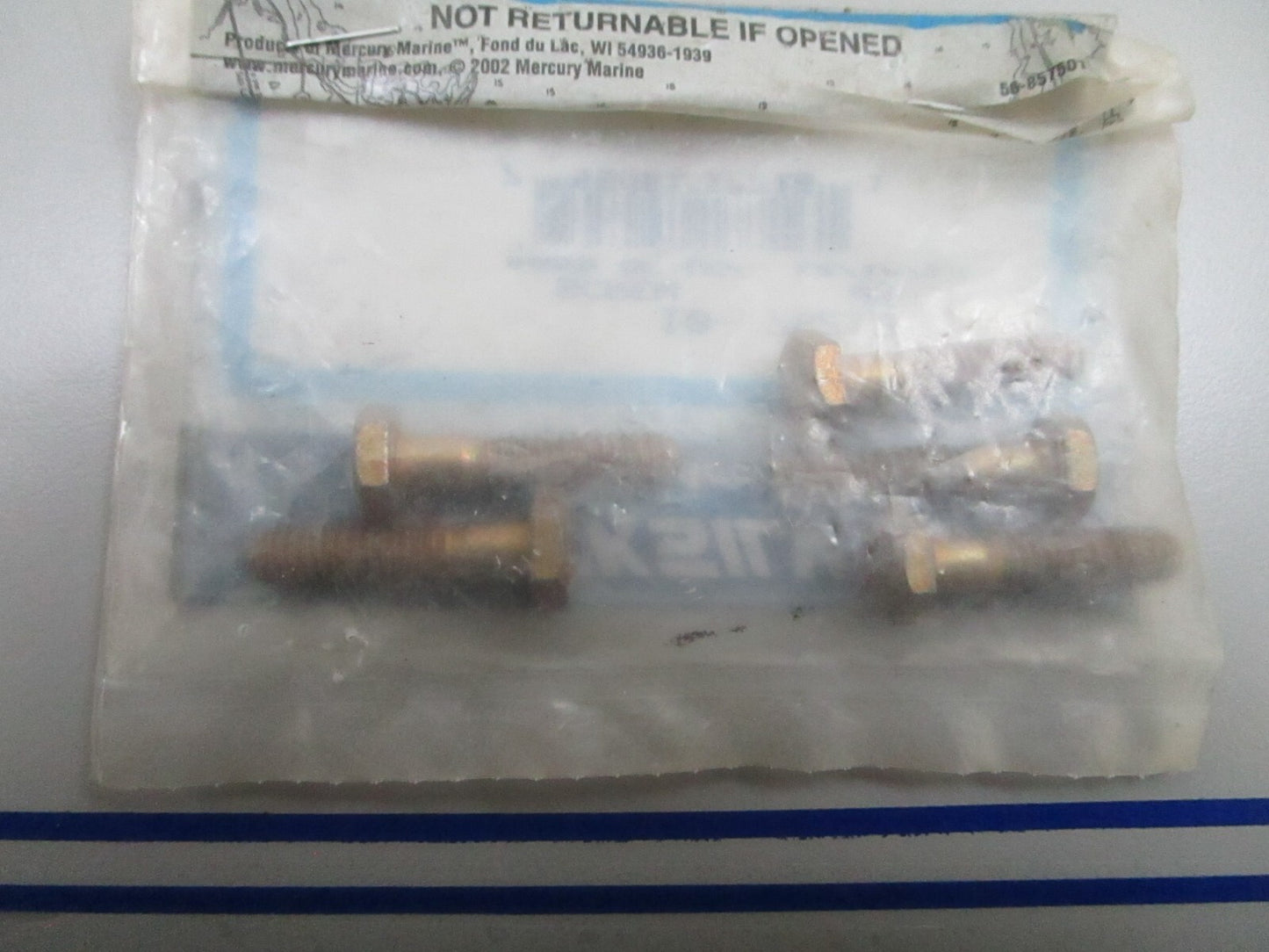 *NEW OEM* (LOT OF 5) 0810 Mercury Quicksilver Screw 10-76213