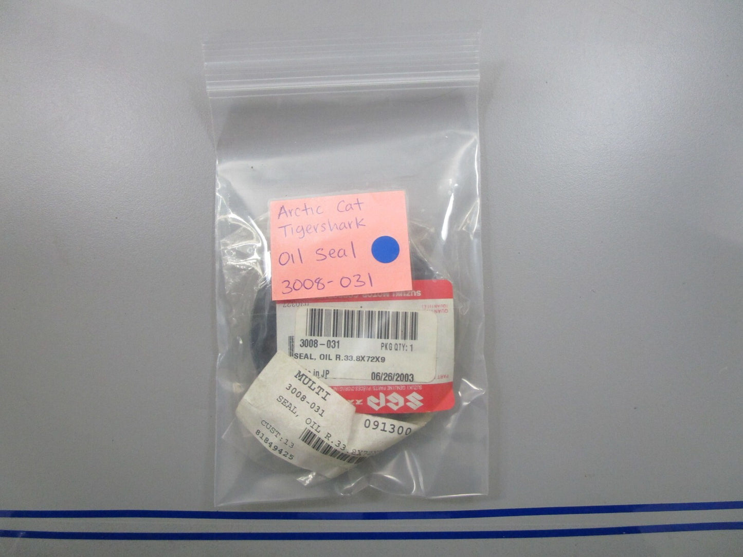 *NEW OEM* 0770 Arctic Cat Tigershark Oil Seal 3008-031