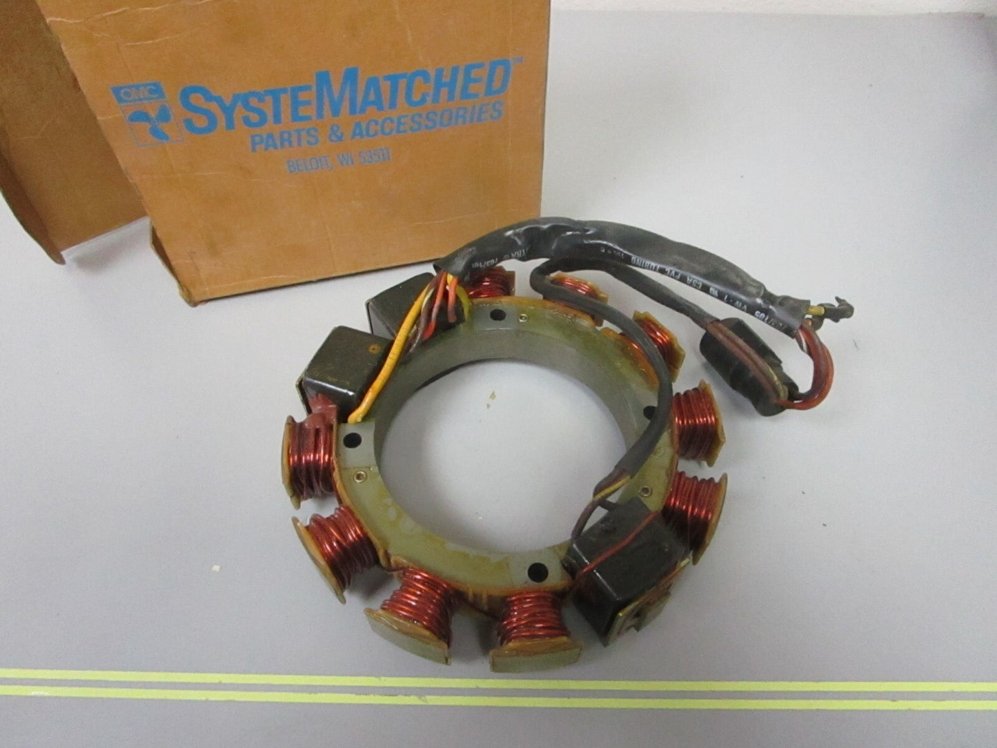 *NEW OEM* 0720 OMC Johnson Evinrude Stator Assembly 583710 0583710