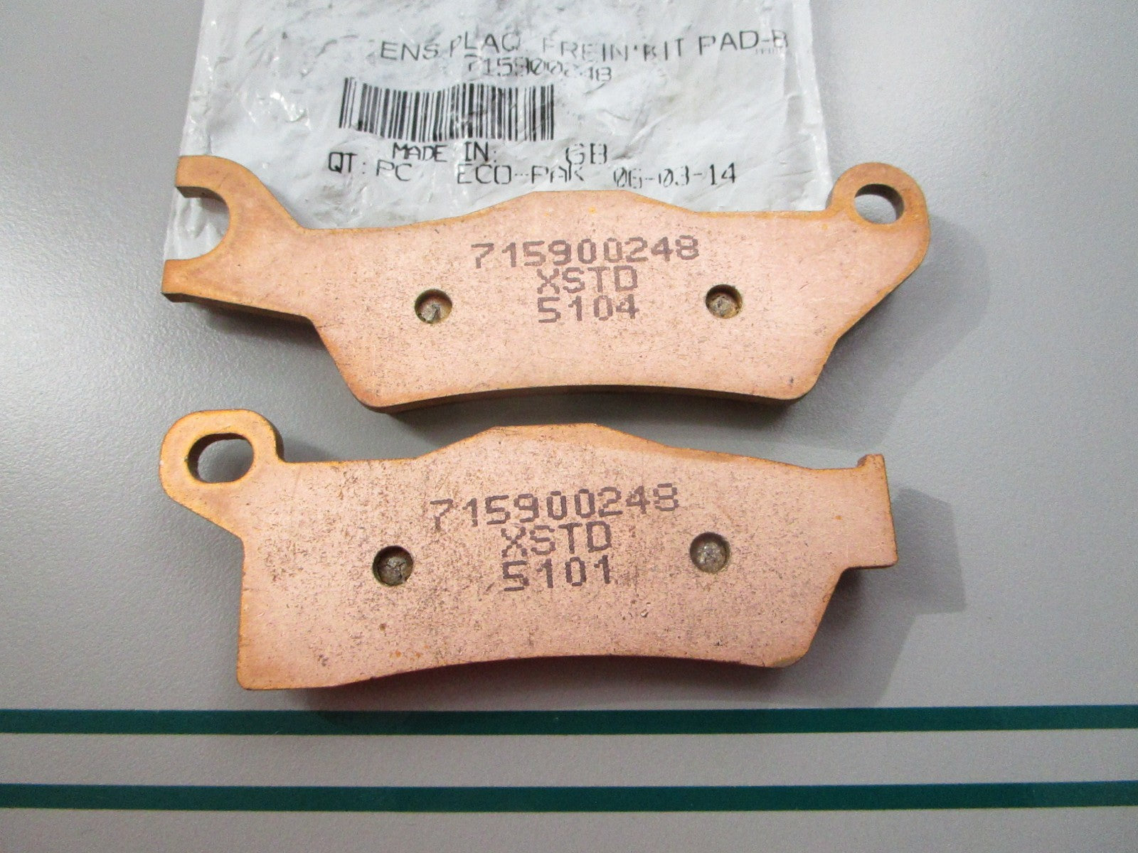 NEW OEM 715900248 Can-Am Brake Pad Kit 0810