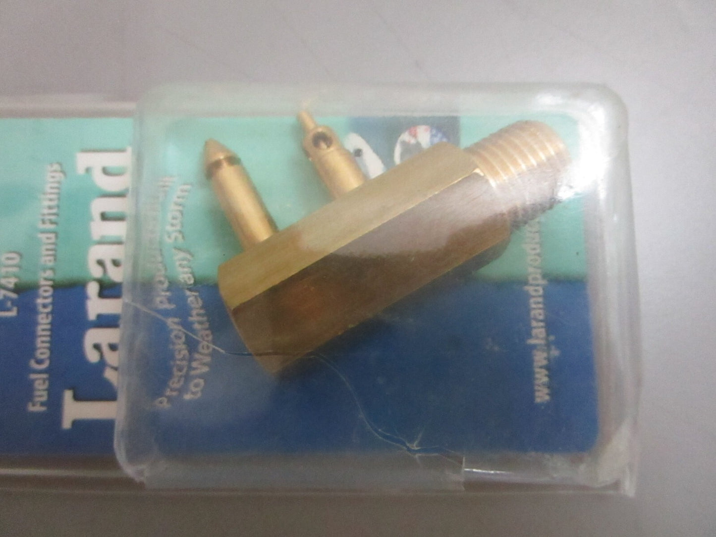 *NEW OEM* 0810 OMC Larand 1/4" Brass Tank Connector 772681 0772681