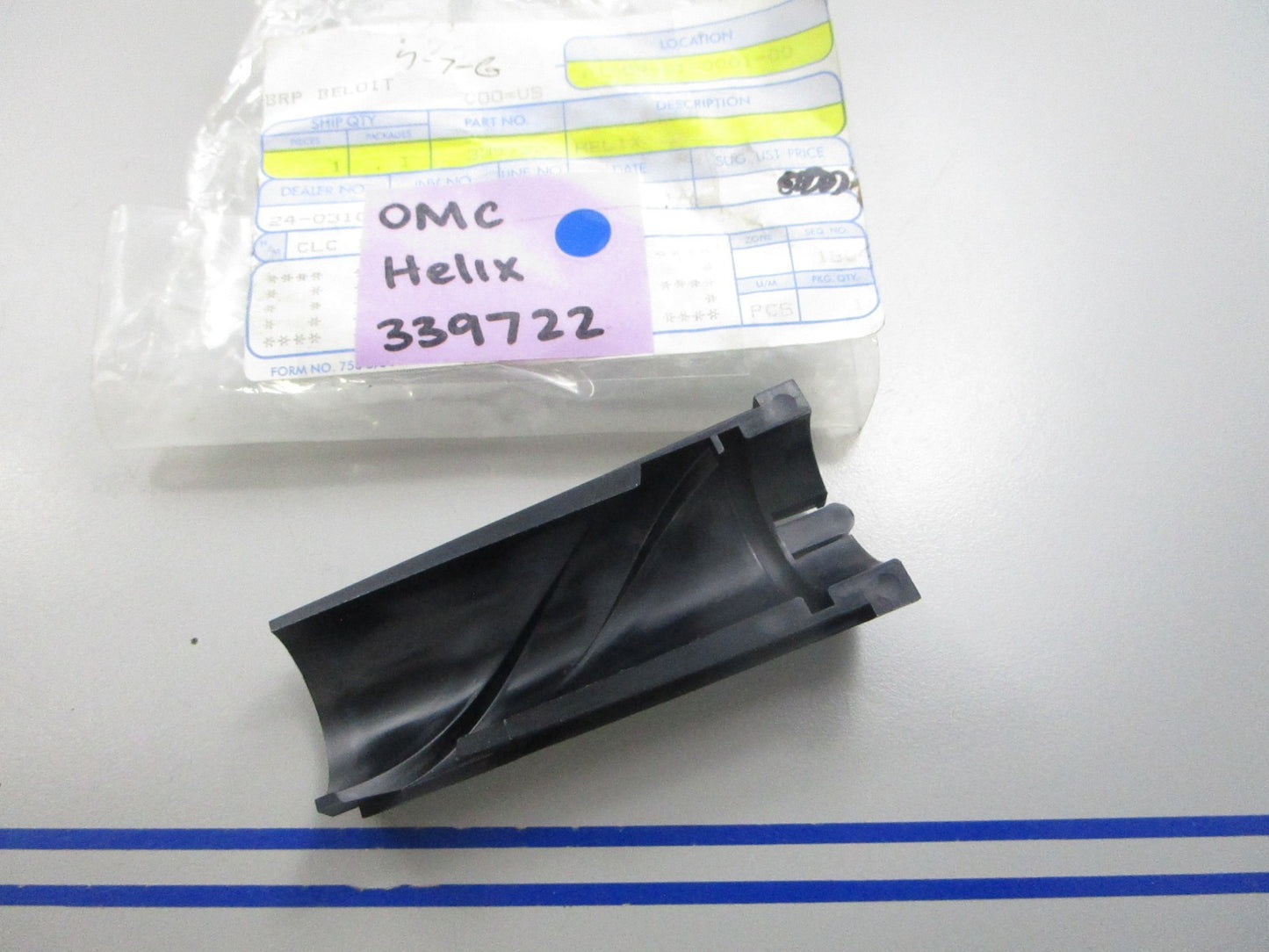 NEW OEM 339722 0339722 OMC Johnson Evinrude Helix 0810