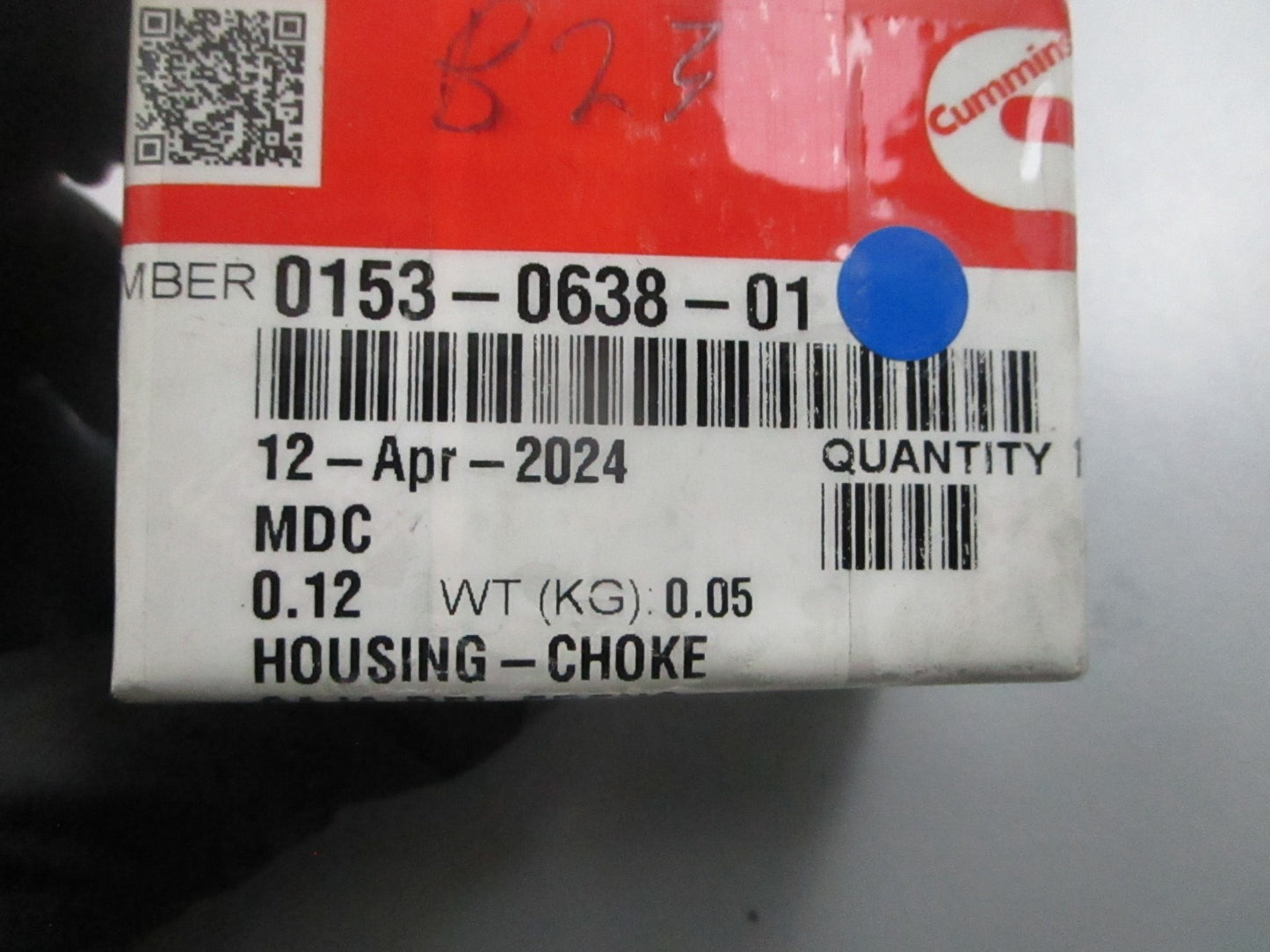 *NEW OEM* 0810 Onan Choke Housing 0153-0638-01