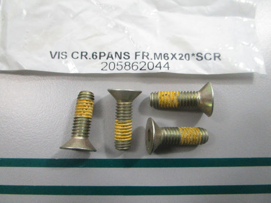 NEW (LOT OF 4) 205862044 Ski-Doo Screw 0810