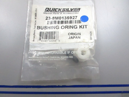 *NEW OEM* 0810 Mercury Quicksilver Bushing O-Ring Kit 23-8M0135927