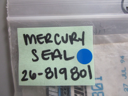 *NEW OEM* 0770 Mercury Quicksilver Seal 26-819801