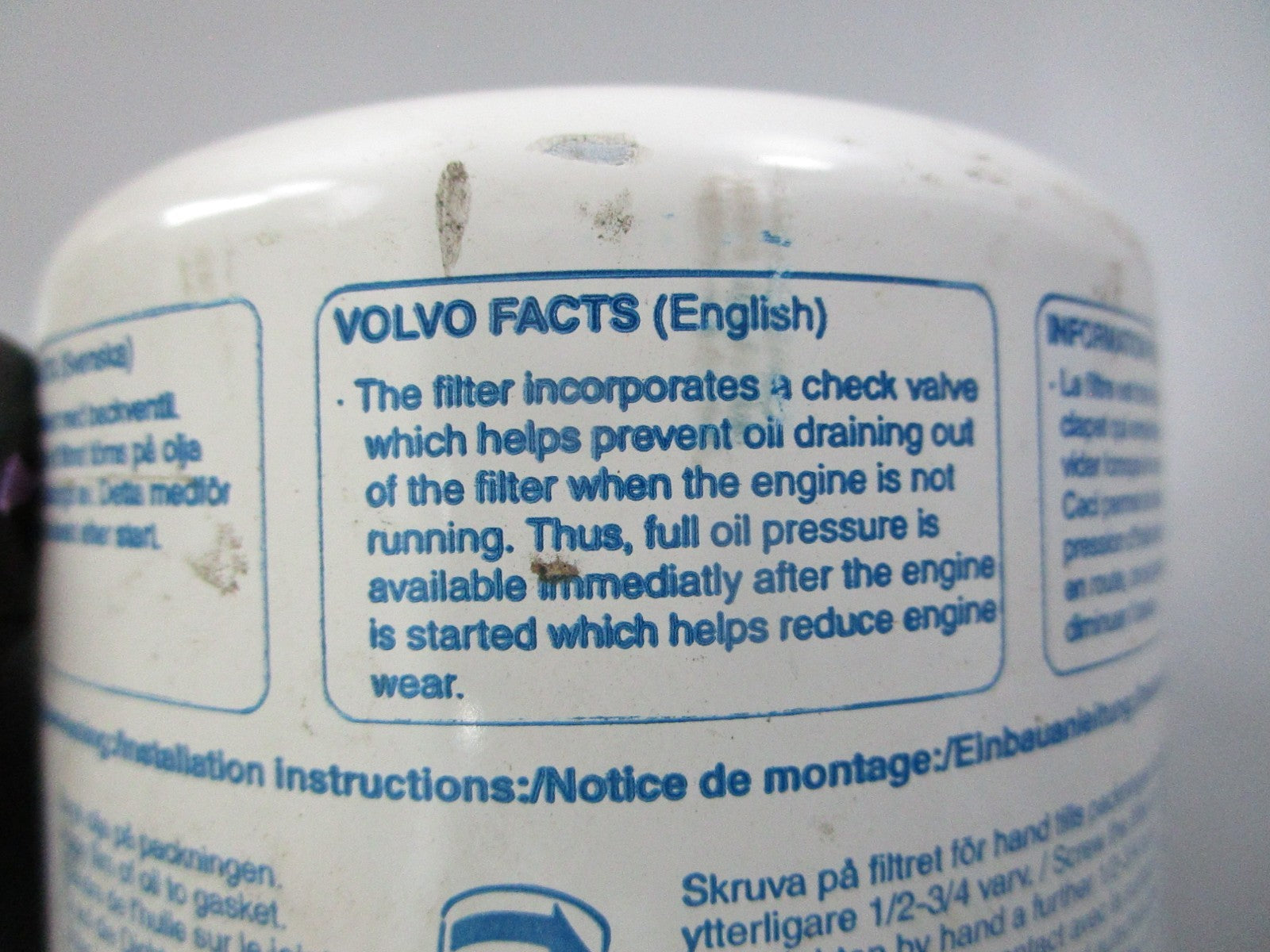 NEW OEM 3517857 Volvo Penta Fuel Filter 0810