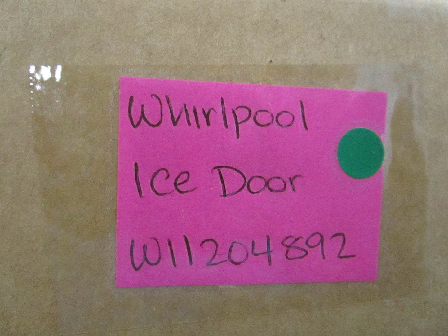 NEW OEM W11317951 Whirlpool Glass Door 0810