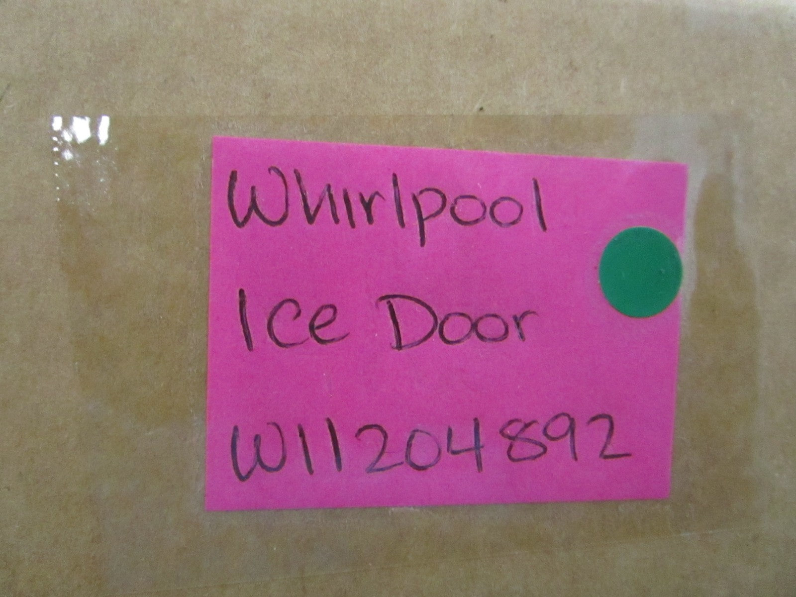 NEW OEM W11317951 Whirlpool Glass Door 0810