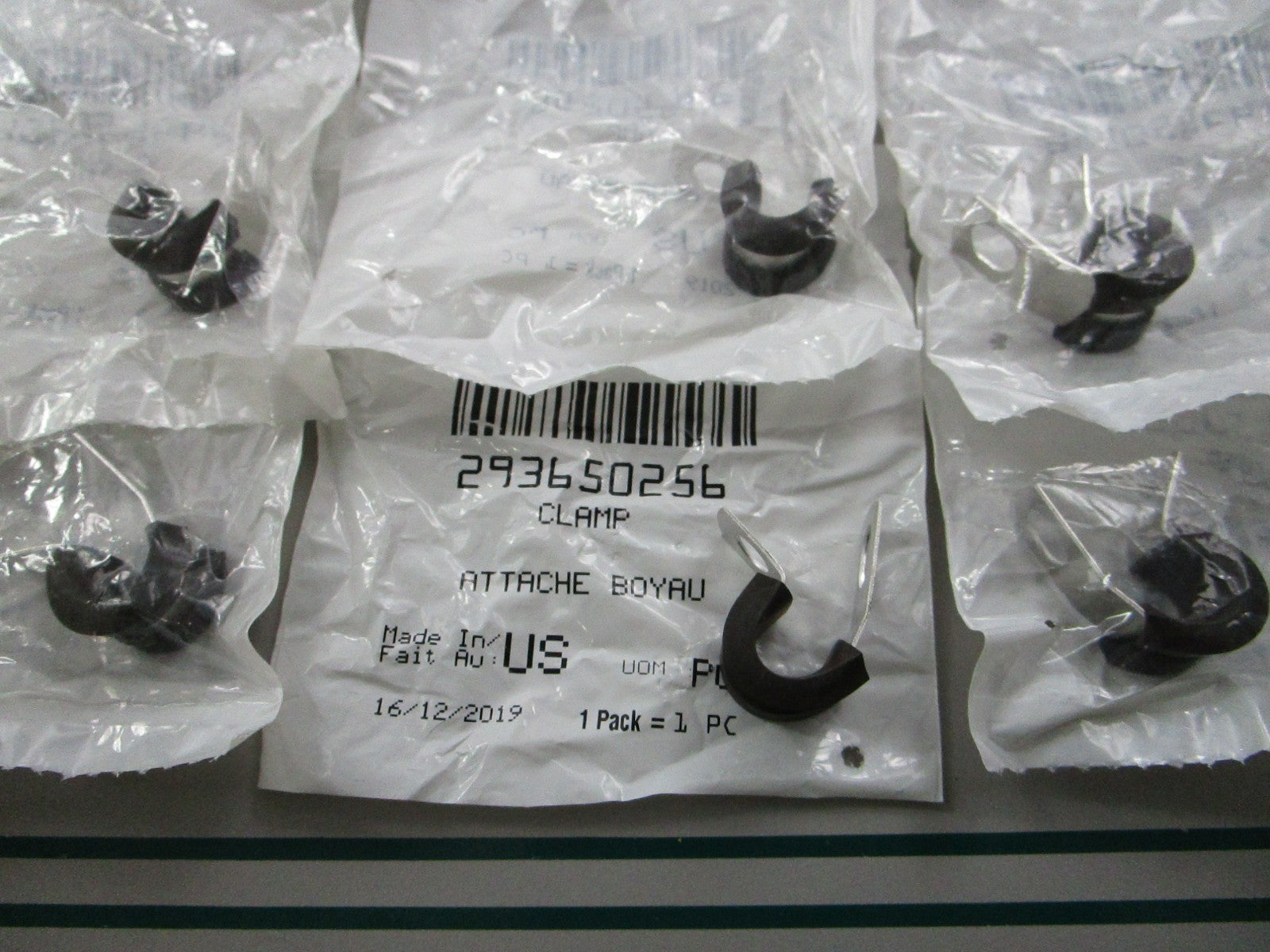 NEW OEM (LOT OF 6) 293650256 Can-Am Clamp 0810