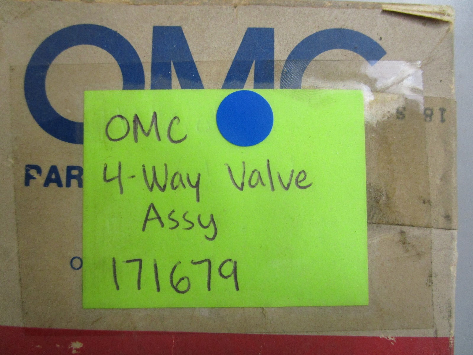 *NEW OEM* 0810 OMC Johnson Evinrude 4-Way Valve Assembly 171679 0171679