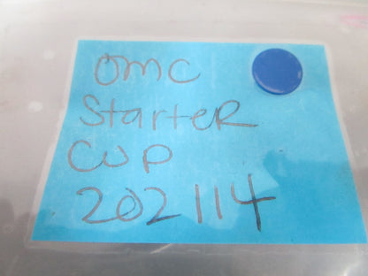 NEW OEM (LOT OF 2) 202114 0212114 OMC Johnson Evinrude Starter Cup 0810