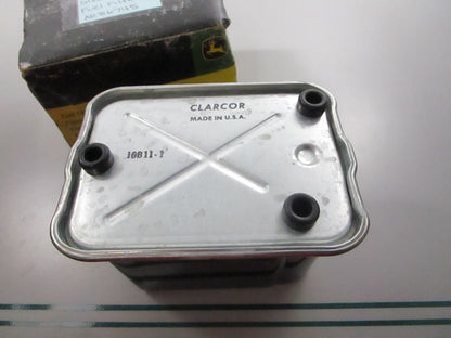 NEW OEM AR86745 John Deere Steel Snap-On Fuel Filter 0810