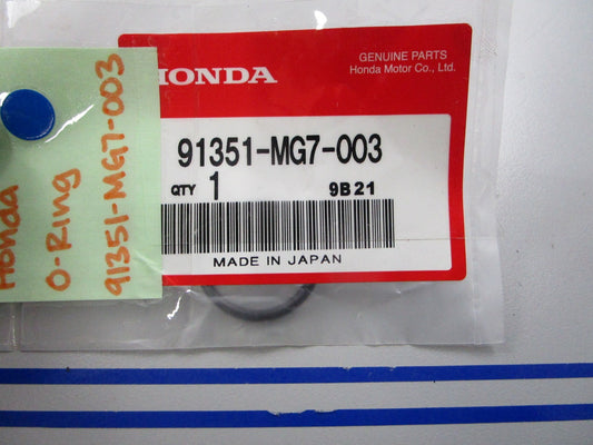 *NEW OEM* 0810 Honda O-Ring 91351-MG7-003