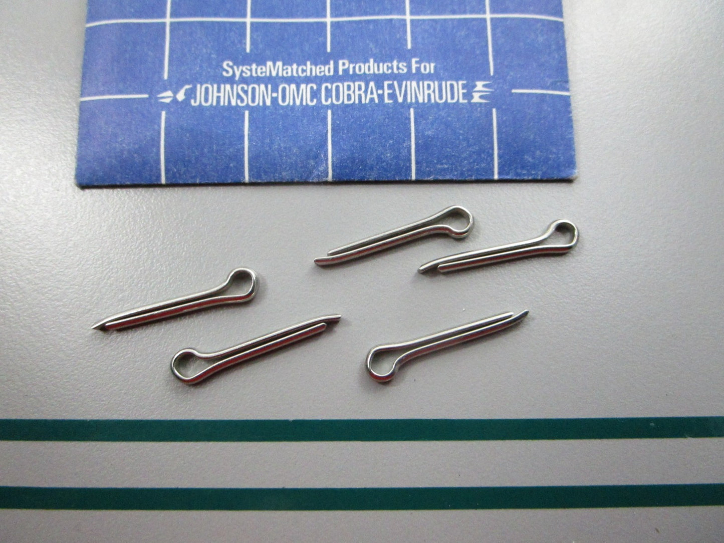 NEW OEM (LOT OF 5) 328522 0328522 OMC Johnson Evinrude Cotter Pin 0810