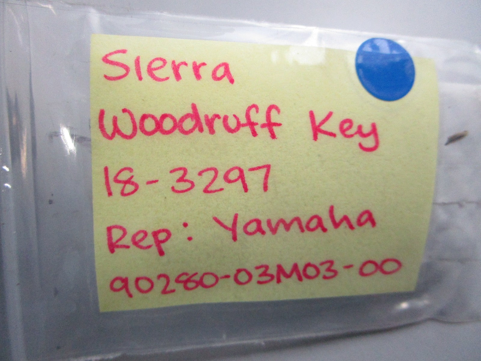 NEW (LOT OF 2) 18-3297 Replaces: Yamaha 90280-03M03-00 Sierra Woodruff Key 0810