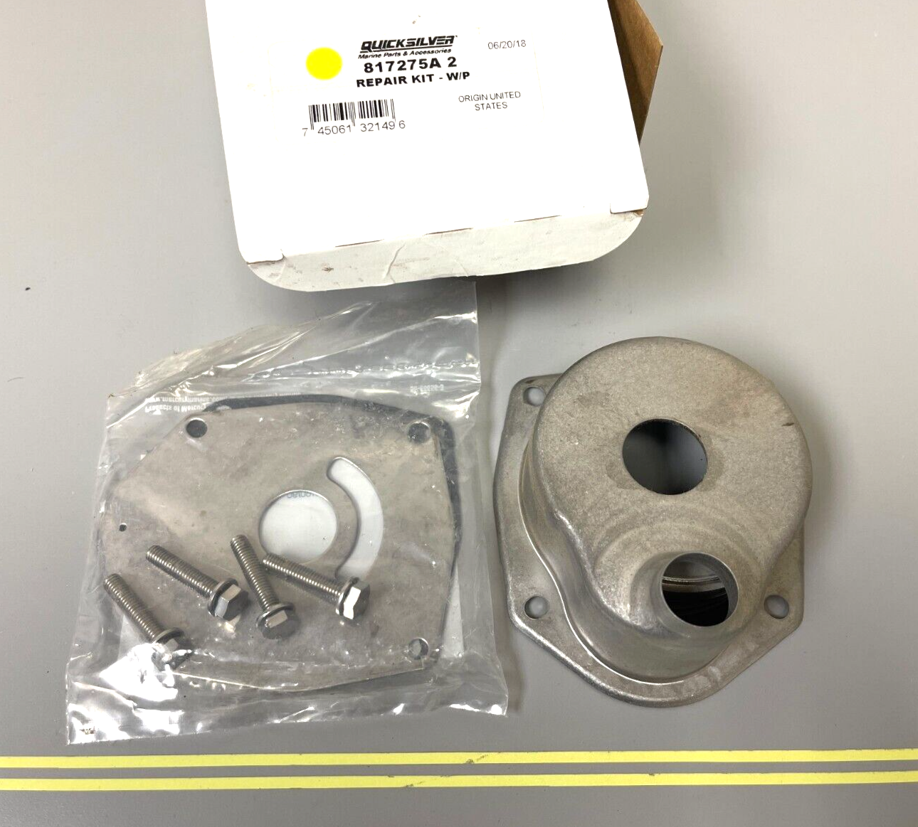 *NEW OEM* 0720 Mercury Quicksilver Water Pump Repair Kit 817275A2