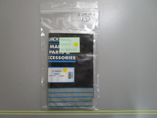 *NEW OEM* (LOT OF 2) 0770 Mercury Quicksilver Gasket 27-860232