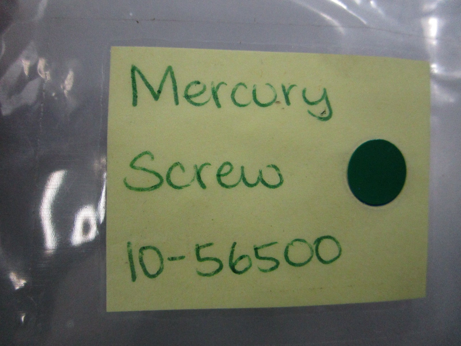 NEW OEM (LOT OF 5) 10-56500 Mercury Quicksilver Screw 0810