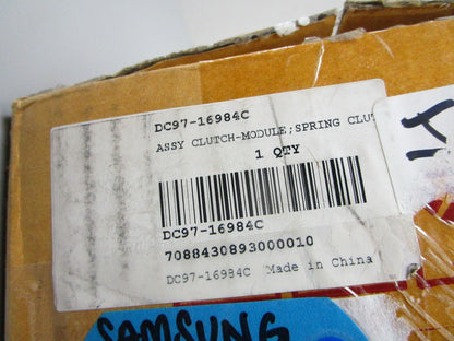 *NEW OEM* 0720 Samsung Washer Spring Clutch Module DC97-16984C