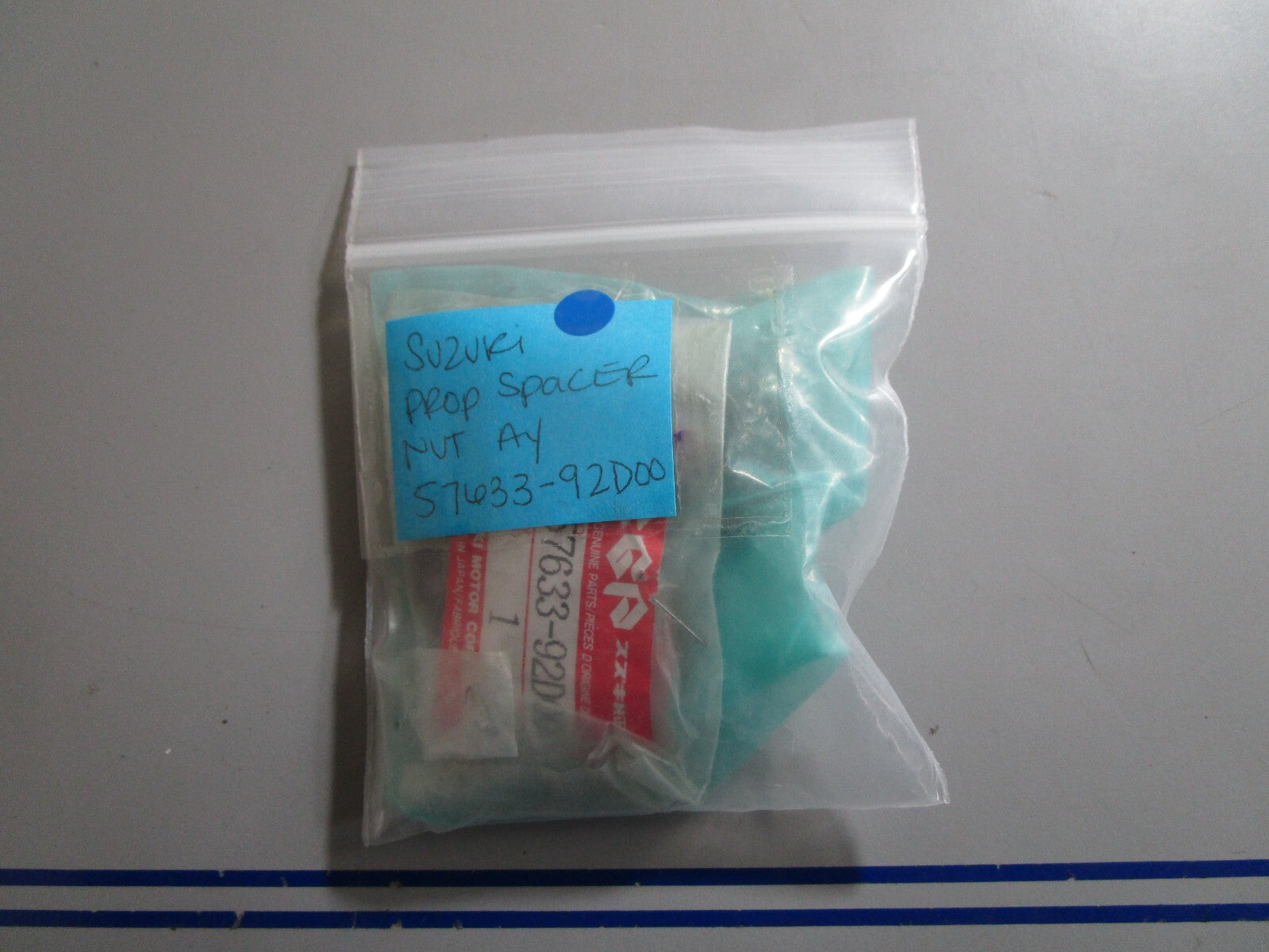 *NEW OEM* 0810 Suzuki Propeller Spacer Nut Assembly Set 57633-92D00