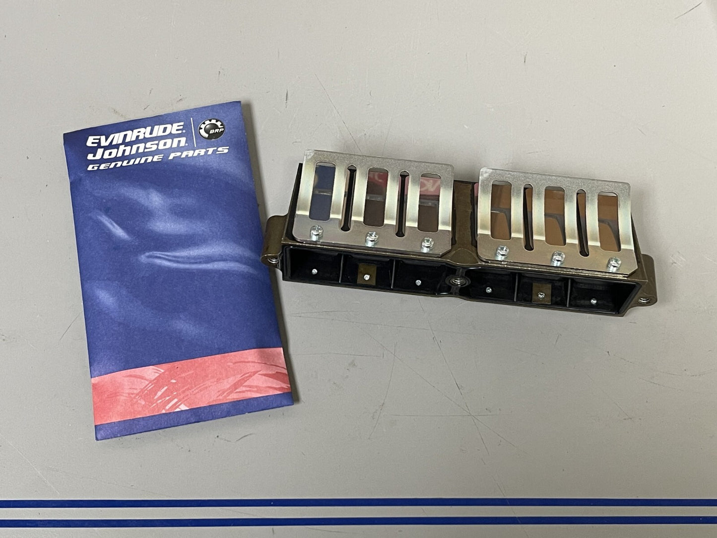 *NEW OEM* 0670 OMC Johnson Evinrude Reed Block Assembly 5006252