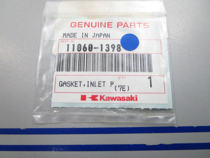 NEW OEM Kawasaki 11060-1398 Inlet Pipe Gasket 0810