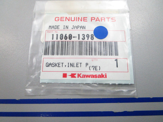 NEW OEM Kawasaki 11060-1398 Inlet Pipe Gasket 0810