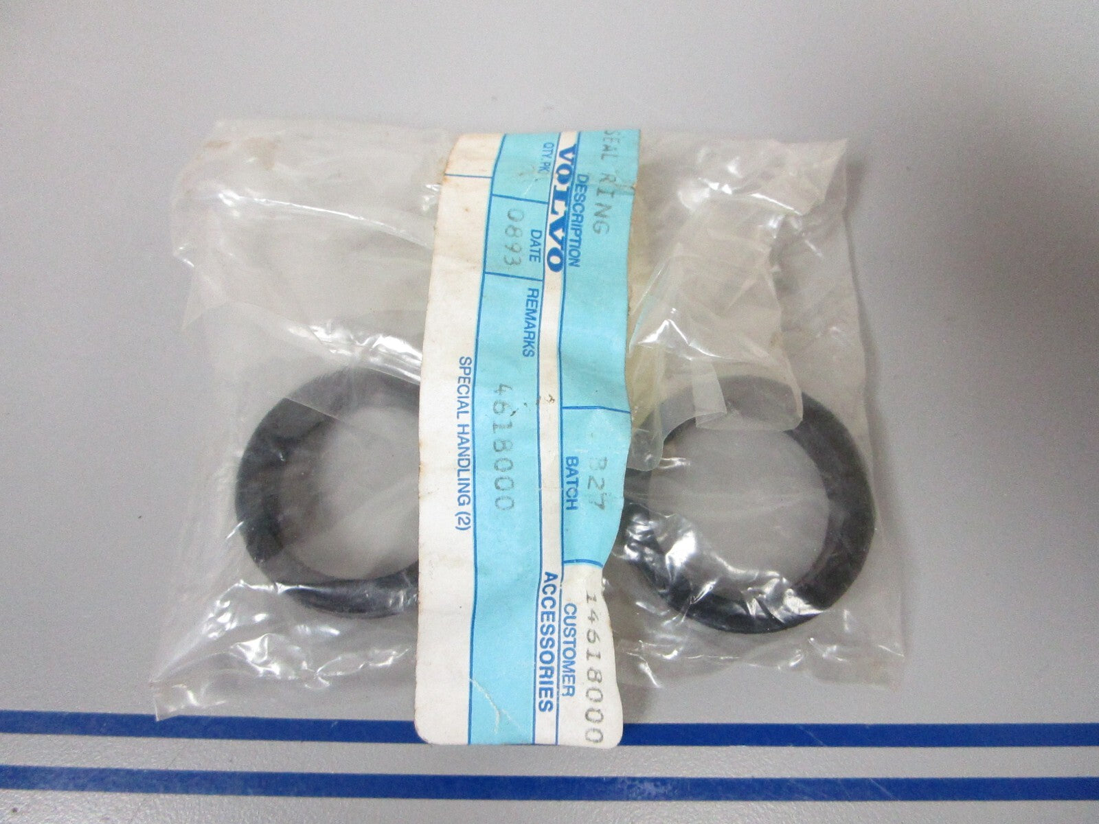 *NEW OEM* (LOT OF 2) 0810 Volvo Penta Sealing Ring 471708