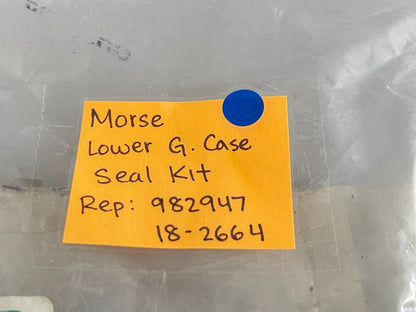 *NEW* 0810 Morse Lower Gearcase Seal Kit 084 Replaces: 982947 18-2664