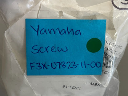 NEW OEM F3X-07823-11-00 Yamaha Screw 0810