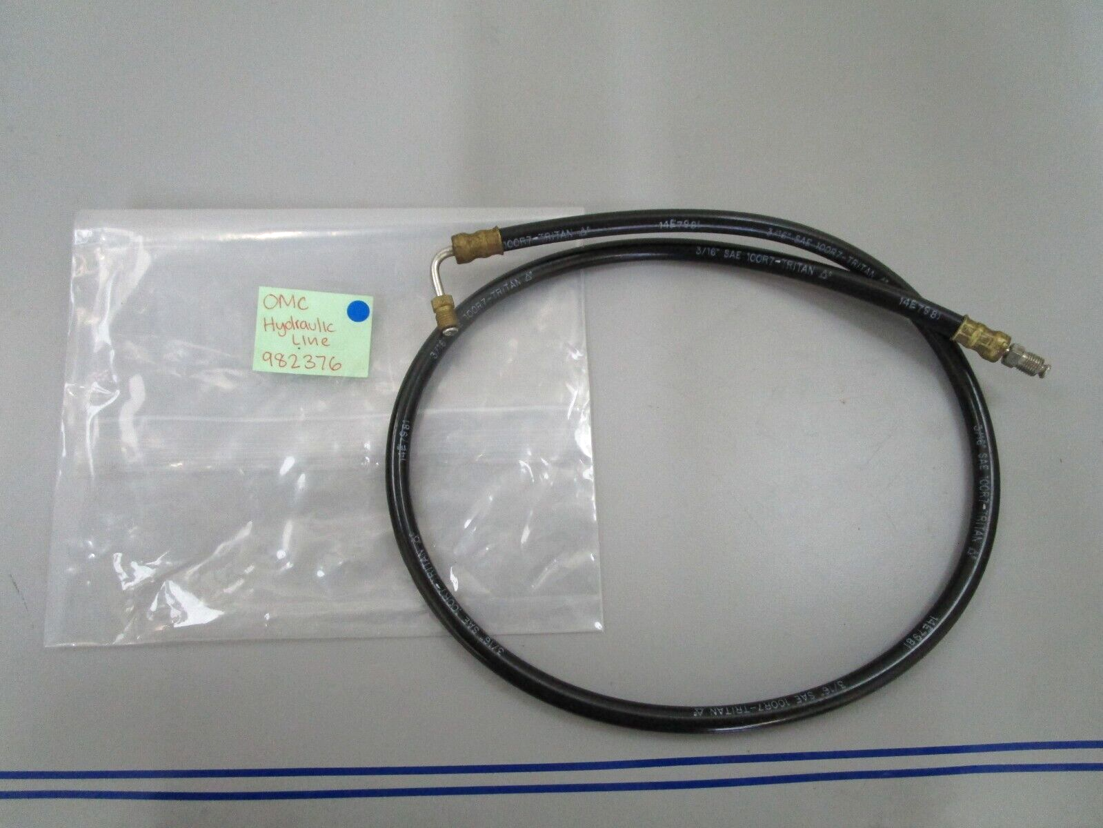*NEW OEM* 0810 OMC Johnson Evinrude Hydraulic Line 982376 0982376