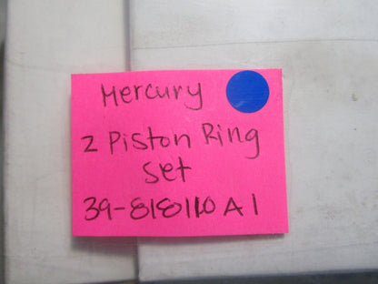 *NEW OEM* 0810 Mercury Quicksilver 2 Piston Ring Set 39-818110A1