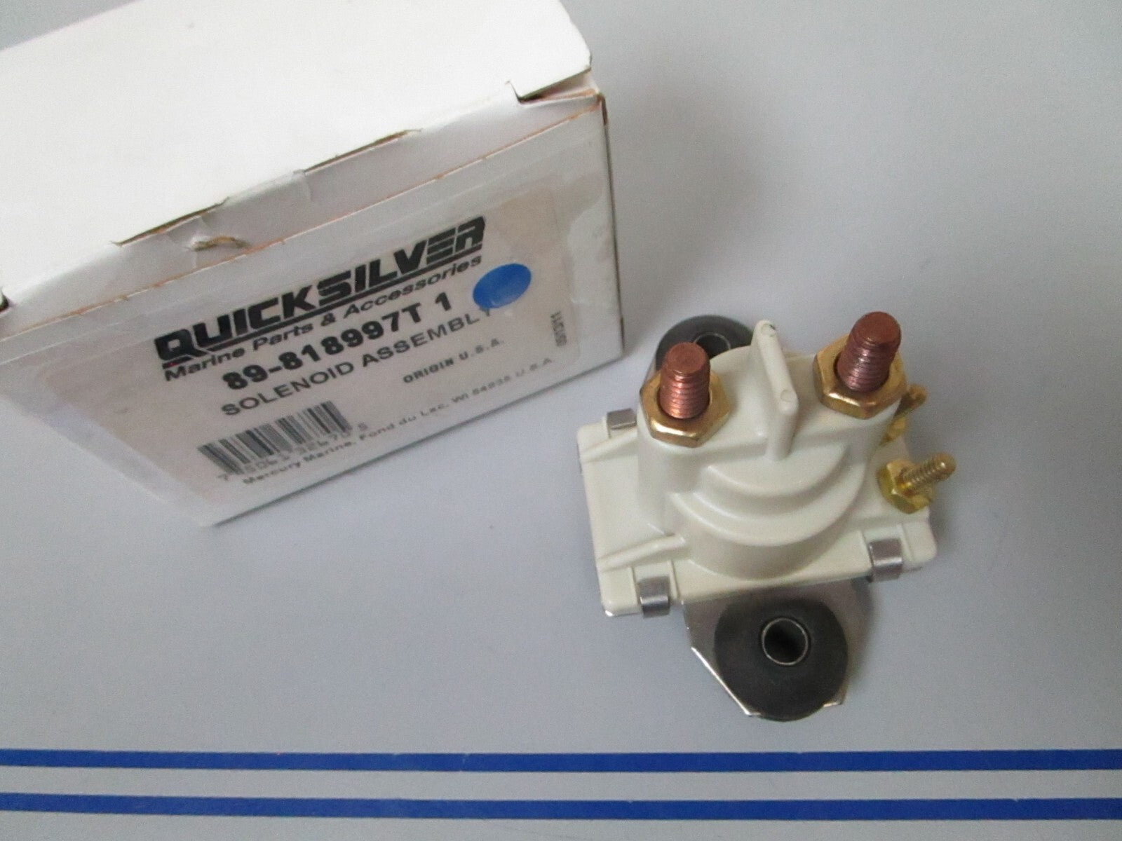 *NEW OEM* 0810 Mercury Quicksilver Solenoid Assembly 89-818997T1