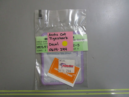 *NEW OEM* 0810 Arctic Cat Tigershark Decal 0614-244