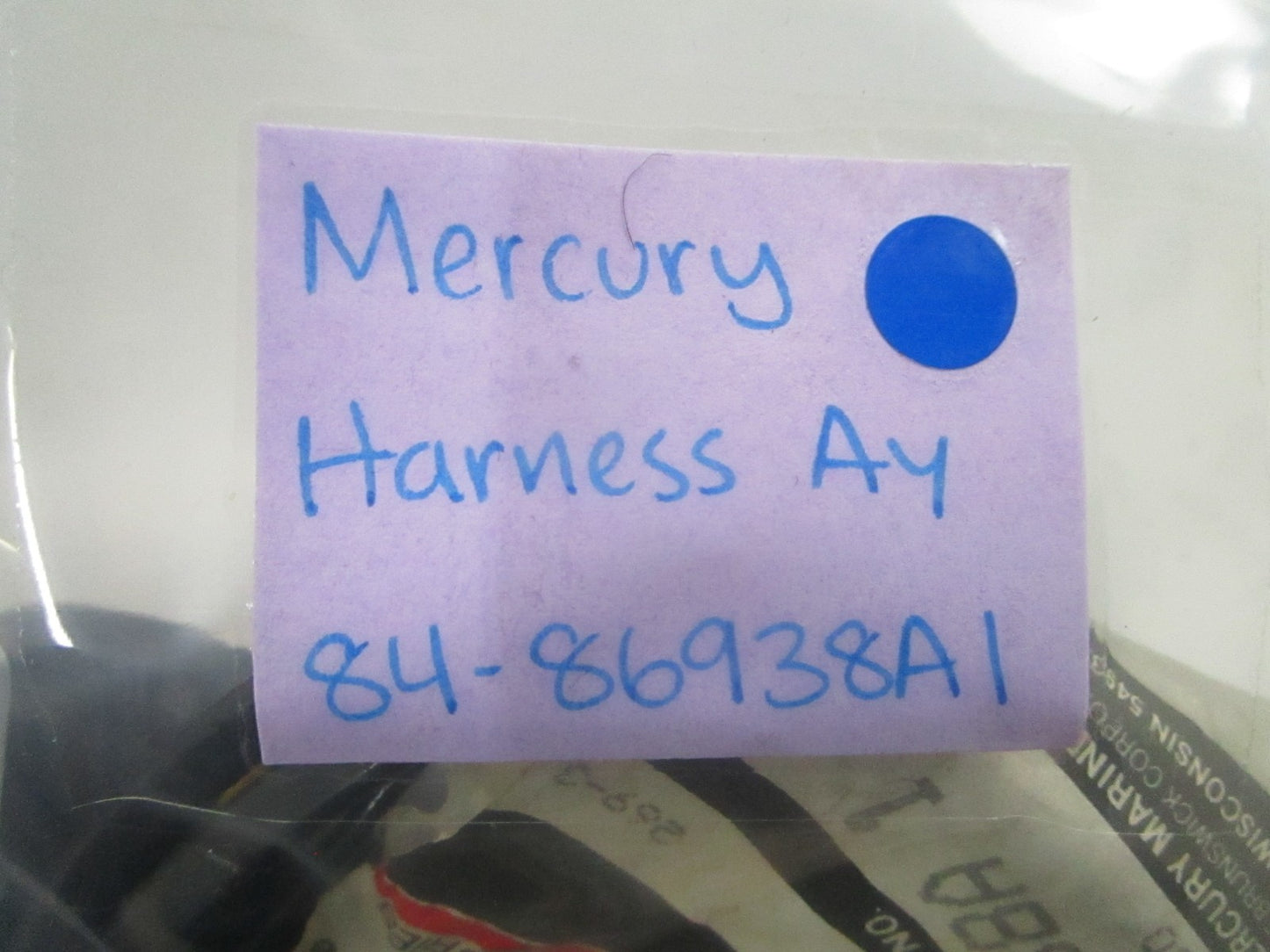 *NEW OEM* 0810 Mercury Quicksilver Harness Assembly 84-86938A1