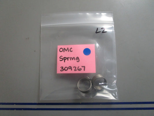 *NEW OEM* (LOT OF 2) 0810 OMC Johnson Evinrude Spring 309267 0309267