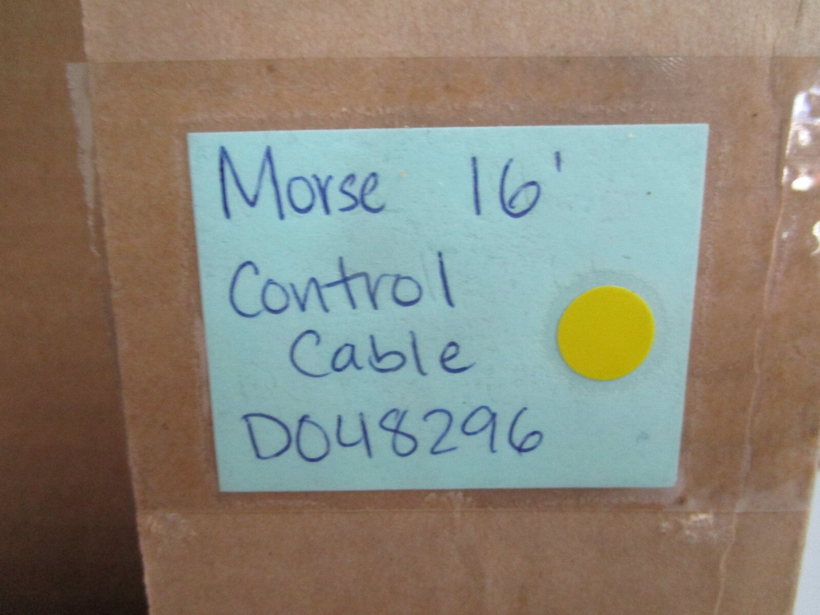 *NEW* 0820 Morse Controls 16' Control Cable D048296 048296-0