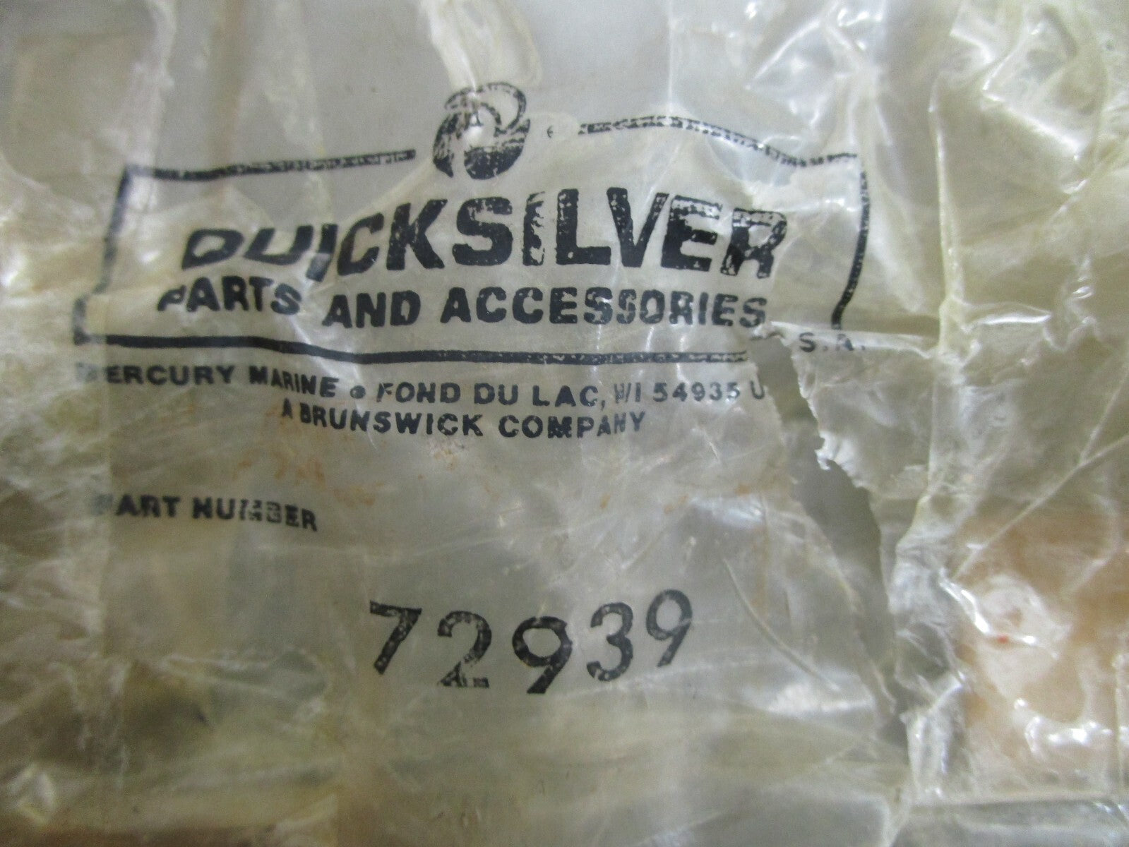 *NEW OEM* 0820 Mercury Quicksilver Engine Camshaft Extension Shaft 72932