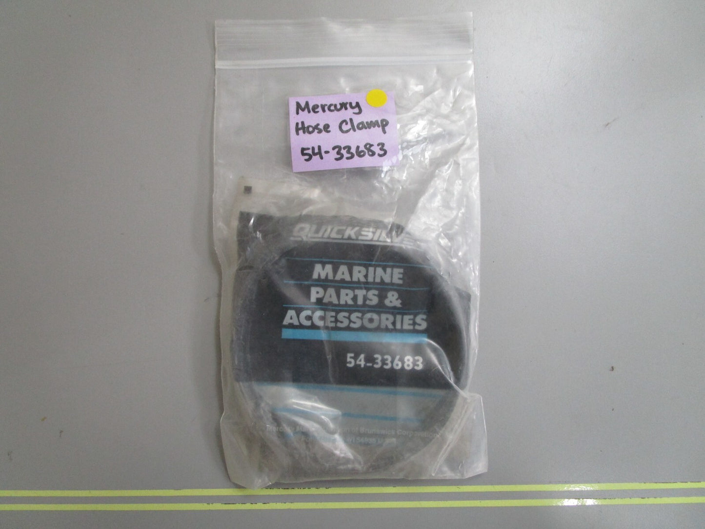 *NEW OEM* 0810 Mercury Quicksilver Hose Clamp 54-33683