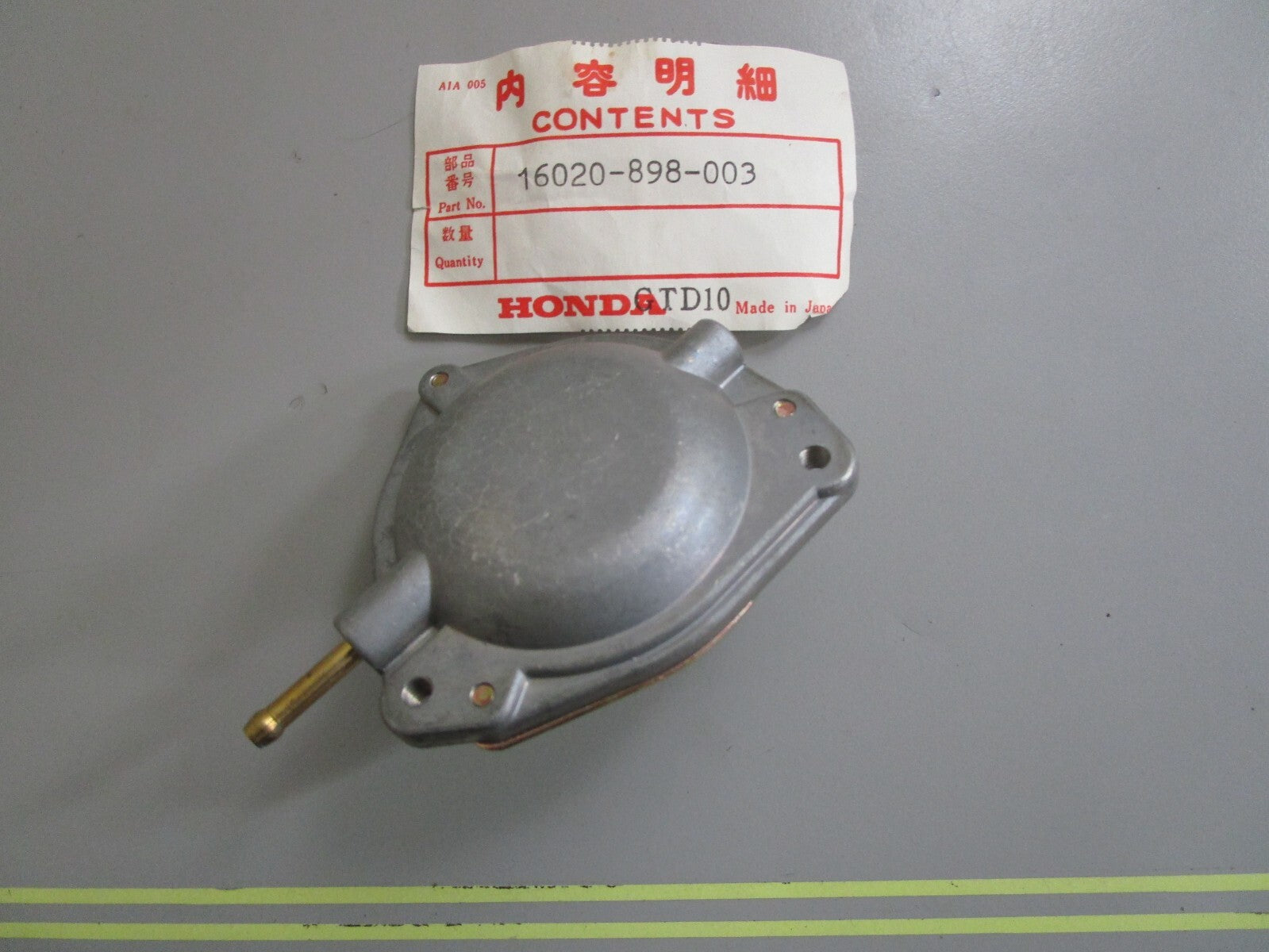 *NEW OEM* 0810 Honda Diaphragm Assembly 16020-898-003