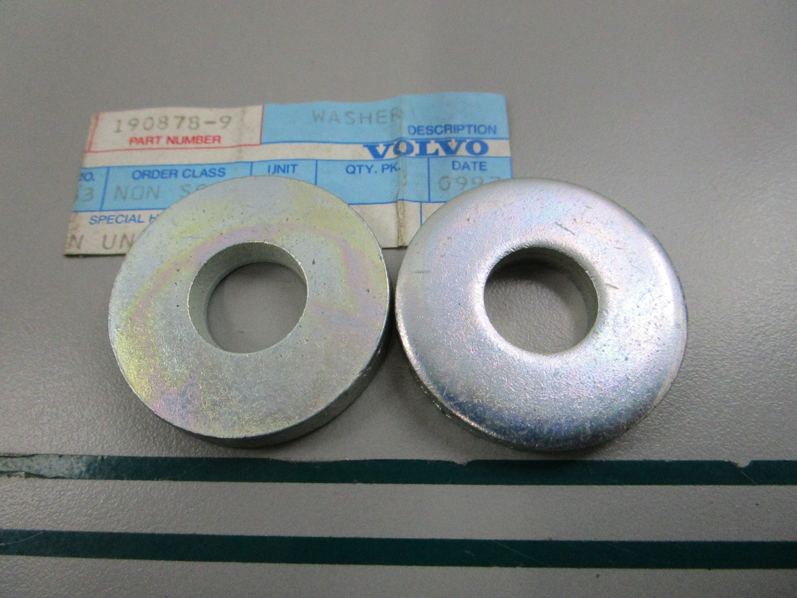 NEW OEM (LOT OF 2) 190878 Volvo Penta Washer 0810