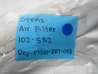 NEW Stens 102-582 Replaces: 17210-ZE7-013 Air Filter 0810