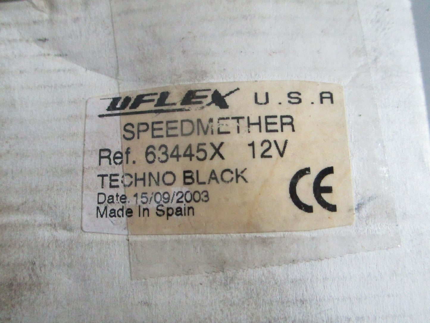 NEW OEM 63445X Uflex 0-70MPH Speedometer 0820