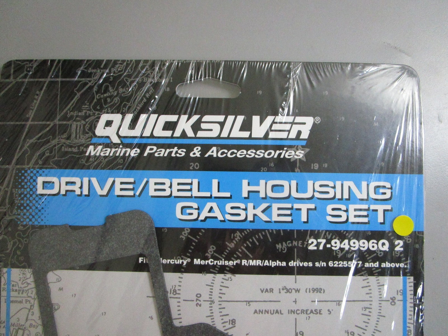 *NEW OEM* 0810 Mercury Quicksilver Drive Bell Housing Gasket Set 27-94996Q2