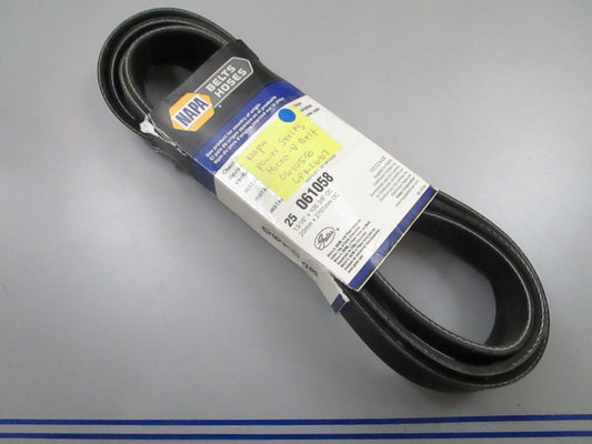 *NEW* 0810 Napa Power Series Micro V-Belt 061058 6PK2687