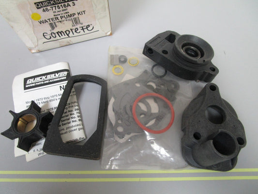 *NEW OEM* 0720 Mercury Quicksilver Water Pump Kit 46-77516A3